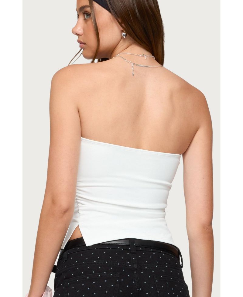Women's Karina Side Slit Tube Top