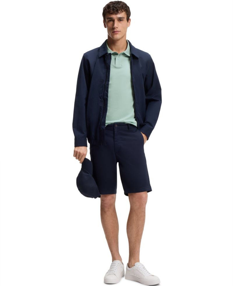 Men's Stretch-Cotton Slim-Fit Passenger Polo Shirt