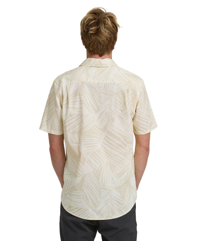 Men's Aruba Palm Stretch Short-Sleeve Shirt
