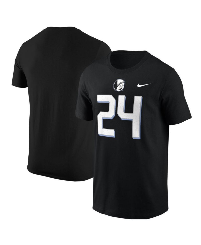 Men's 24 Black UCF Knights 2024 Space Game Jersey T-Shirt