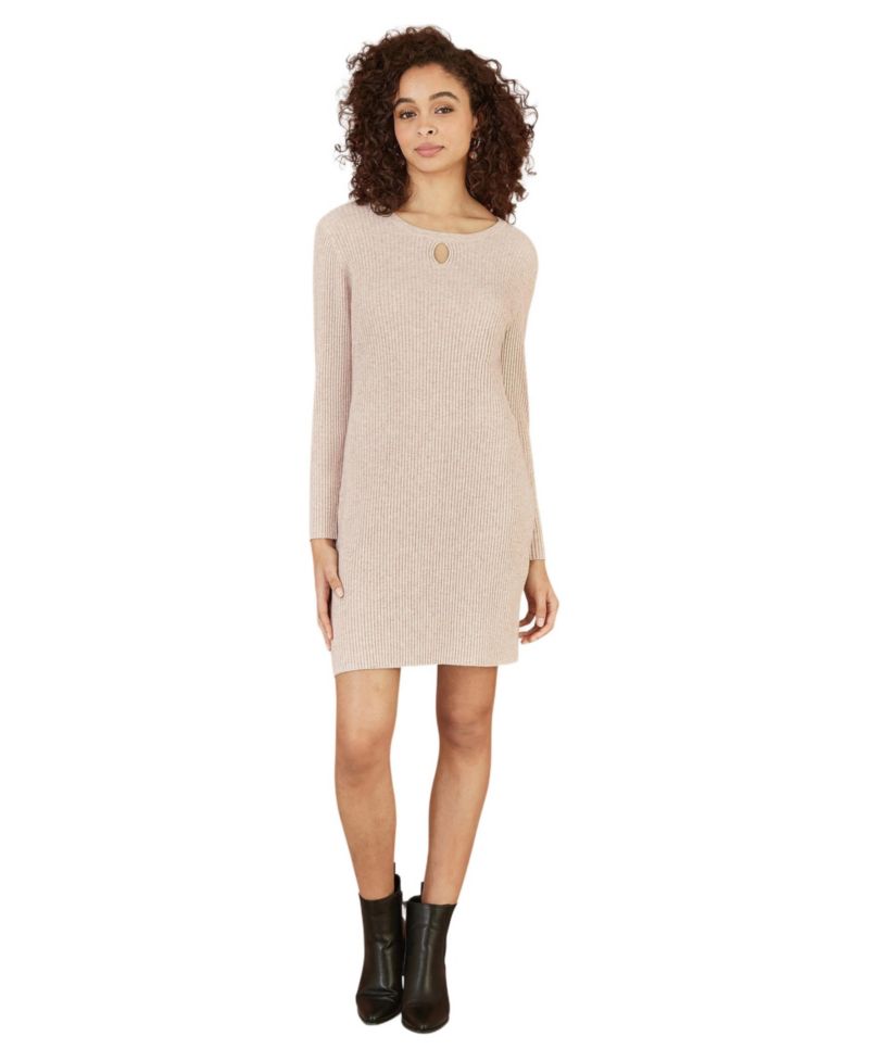Women's Rib Knit Tunic Dress