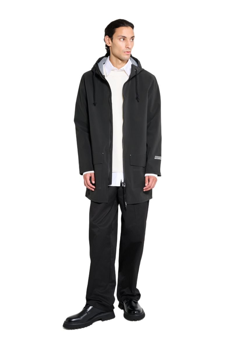 Men's Stockholm Patch Matte Raincoat