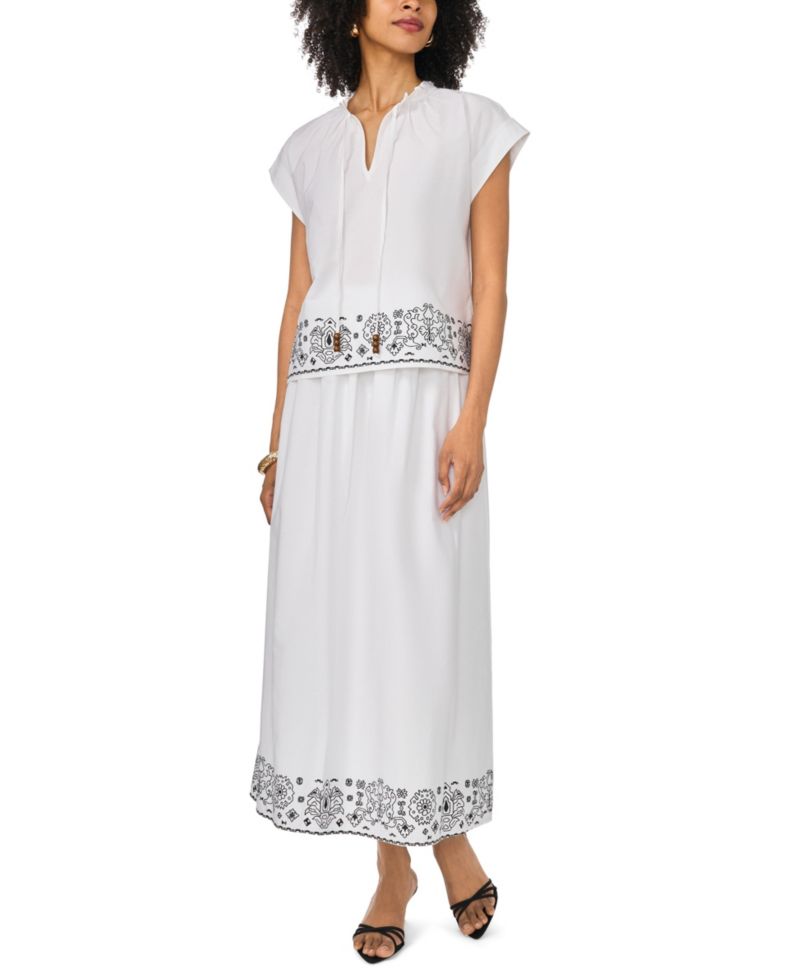Women's A-Line Long Skirt