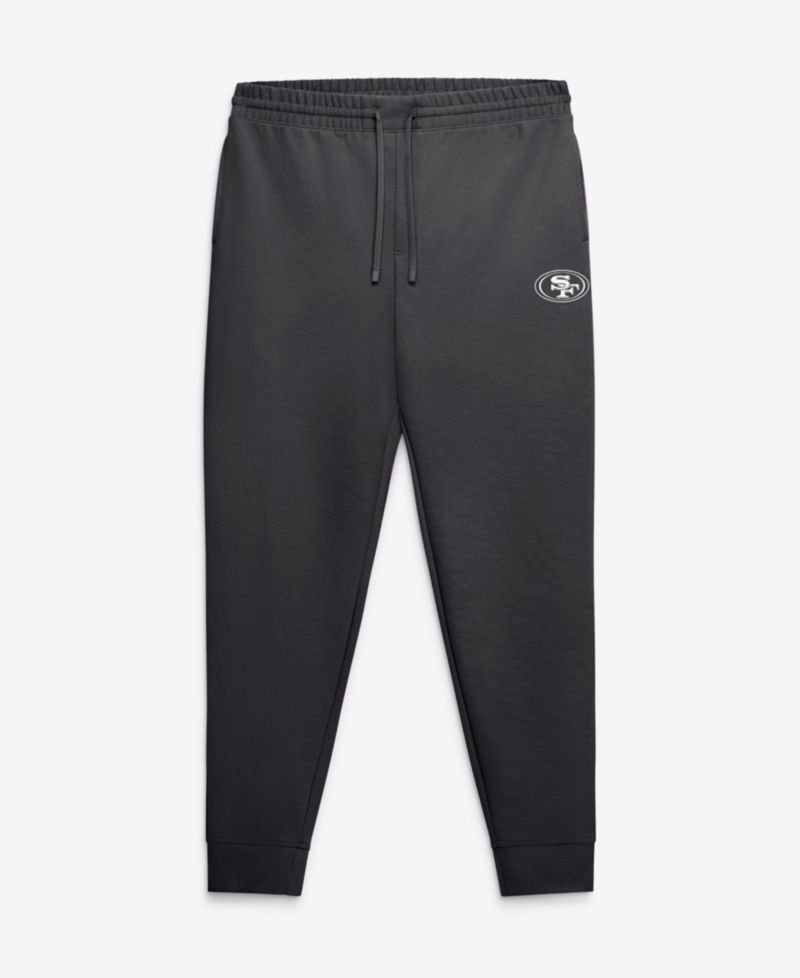 Men's Charcoal San Francisco 49ers Clutch Fleece Tri-Blend Joggers