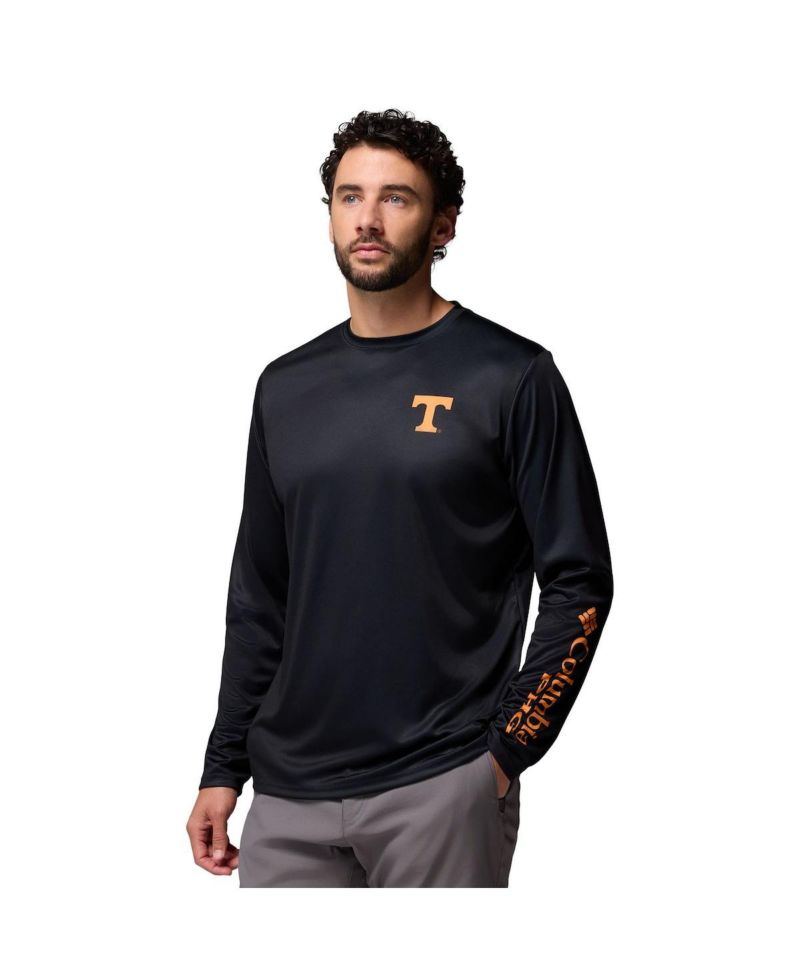 Men's Black Tennessee Volunteers PHG Terminal Shot 3-Hit Long Sleeve T-Shirt