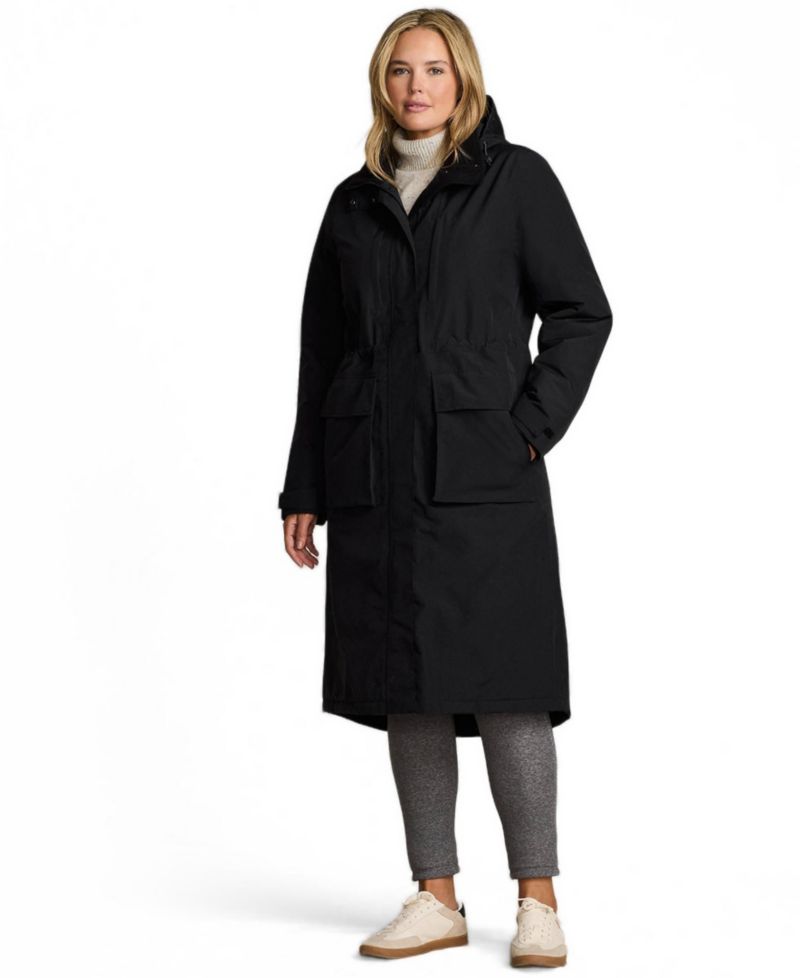 Plus Size Squall Waterproof Insulated Winter Stadium Maxi Coat