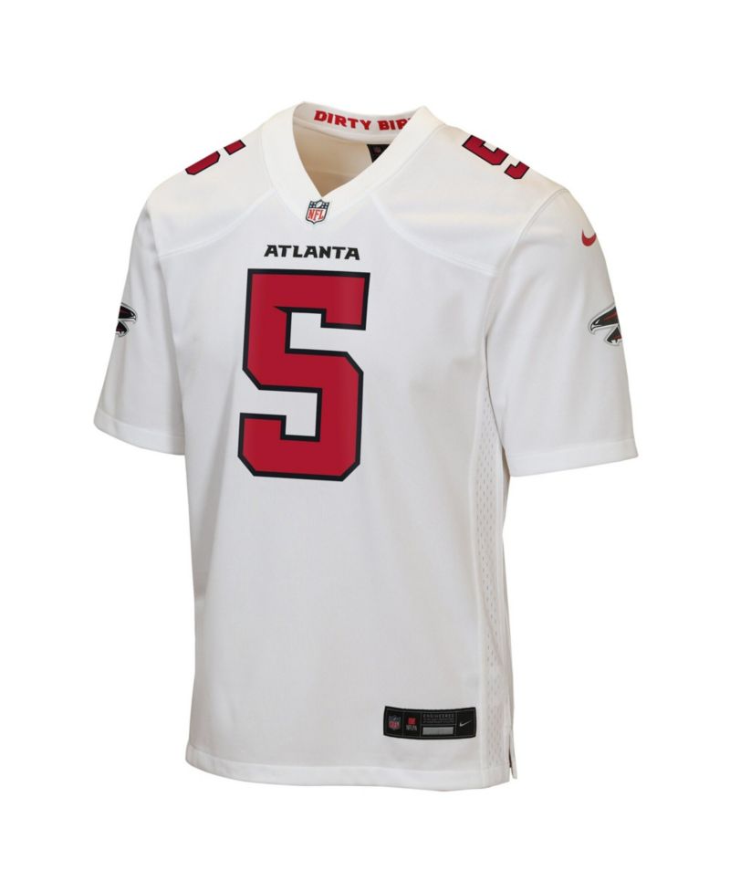 Big Boys and Girls Drake London White Atlanta Falcons Game Jersey