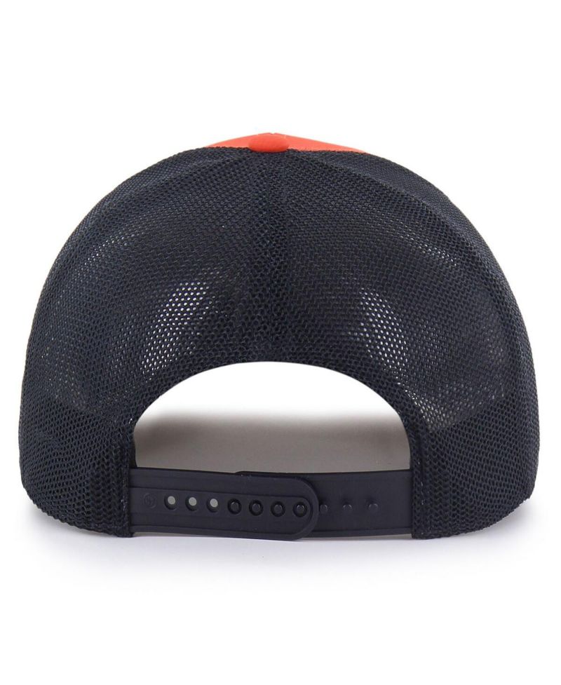 Men's Orange Virginia Cavaliers Rangefinder Brrr Trucker Adjustable Hat