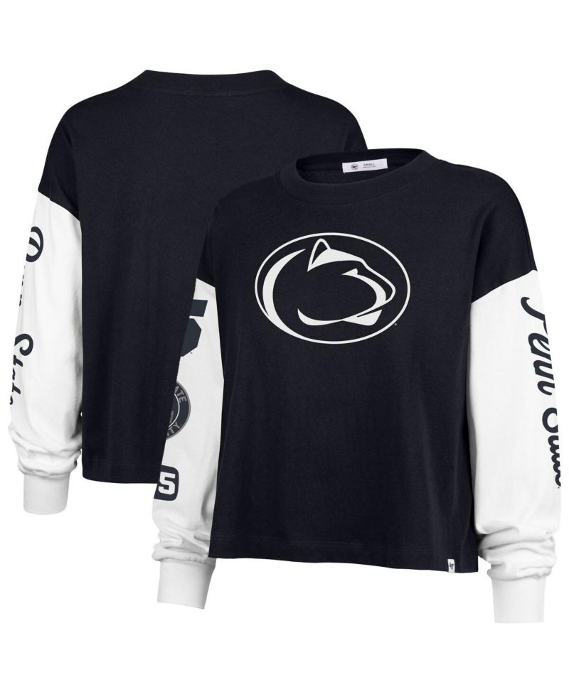 Women's Navy Penn State Nittany Lions Sydney Long Sleeve T-Shirt