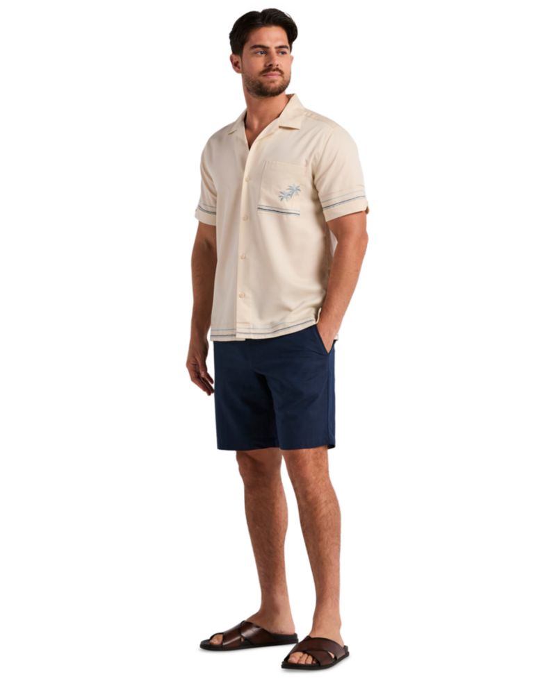Men's Short-Sleeve Camp Collar Shirt