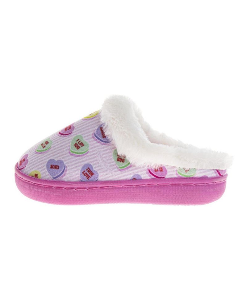 Little Girls Hearts Slippers (Little/Big)