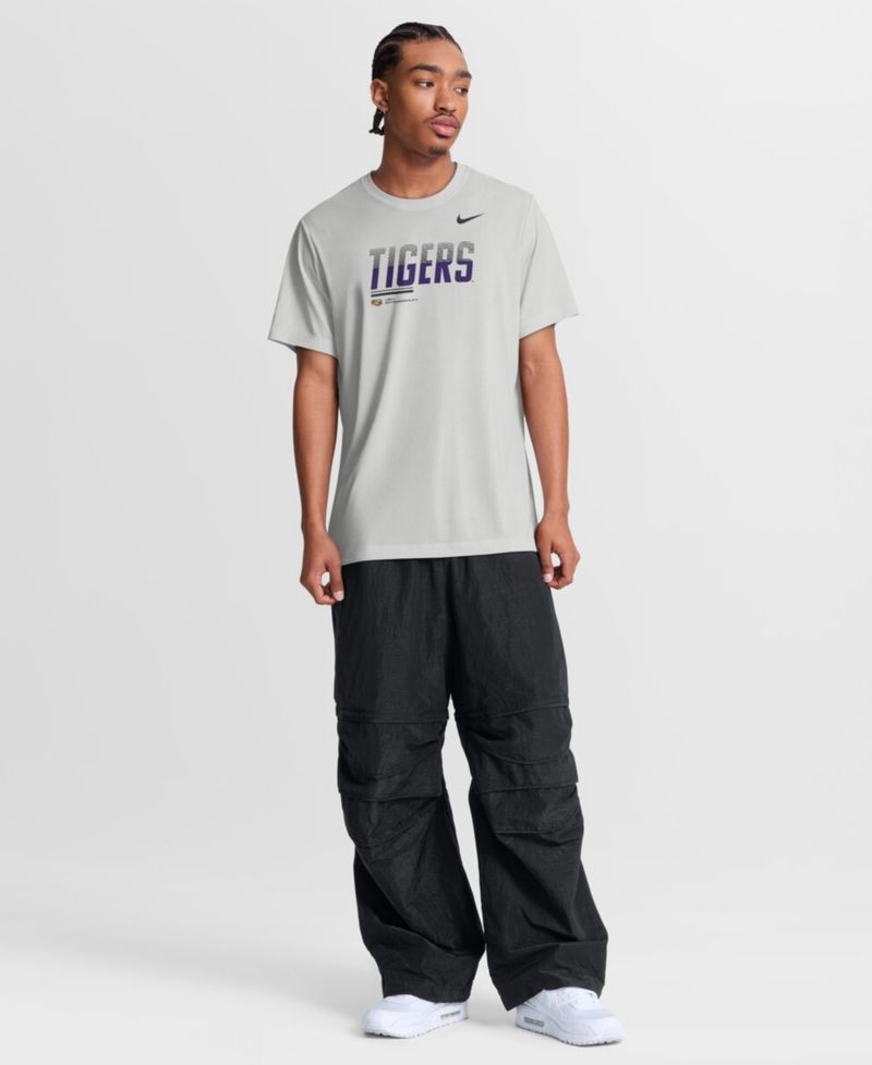 Men's Gray LSU Tigers Sideline Legend Dri-FIT T-Shirt