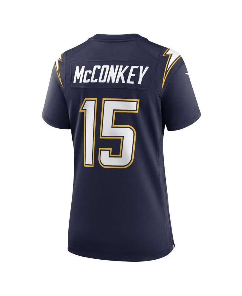 Women's Ladd McConkey Navy Los Angeles Chargers Alternate Super Chargers Game Jersey