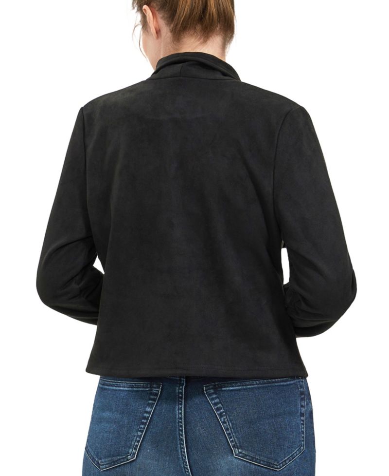 Women's kimi + kai Faux Suede Open Front Jacket
