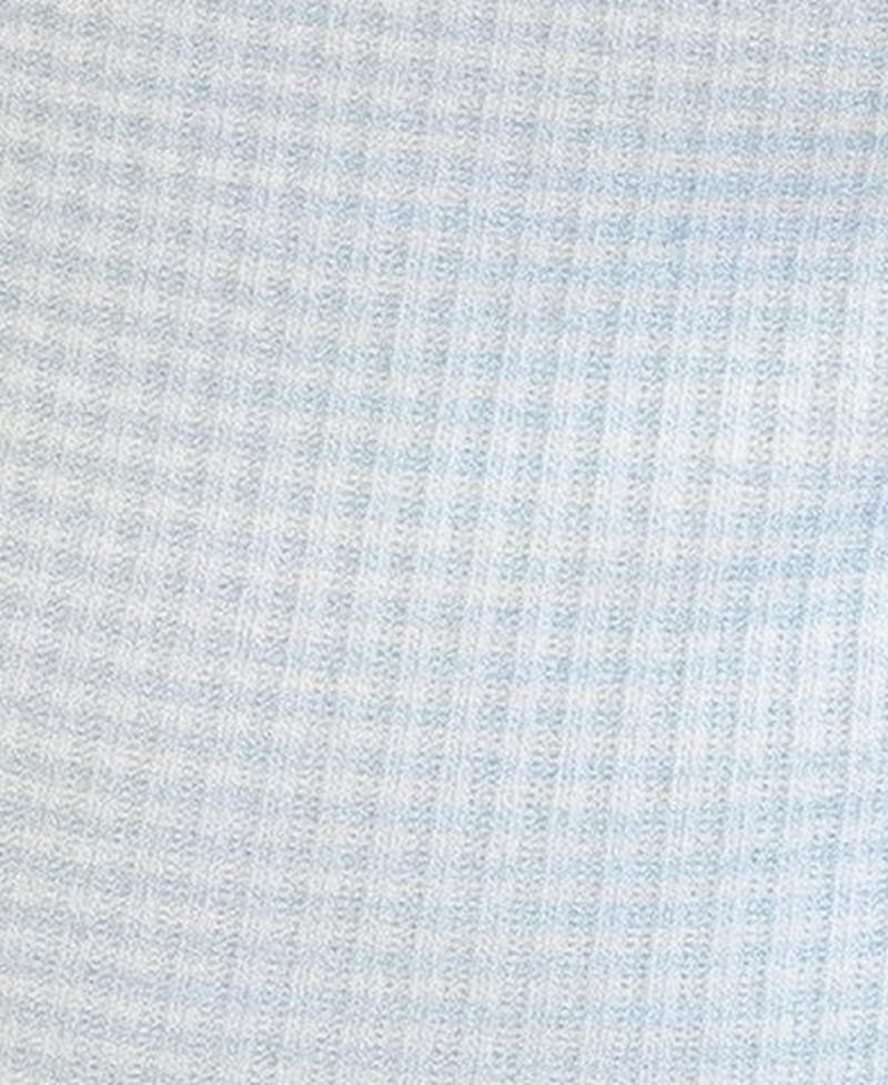 Baby Girls ( 1M to 12M ) Ribbed Striped Wrap Footie Set