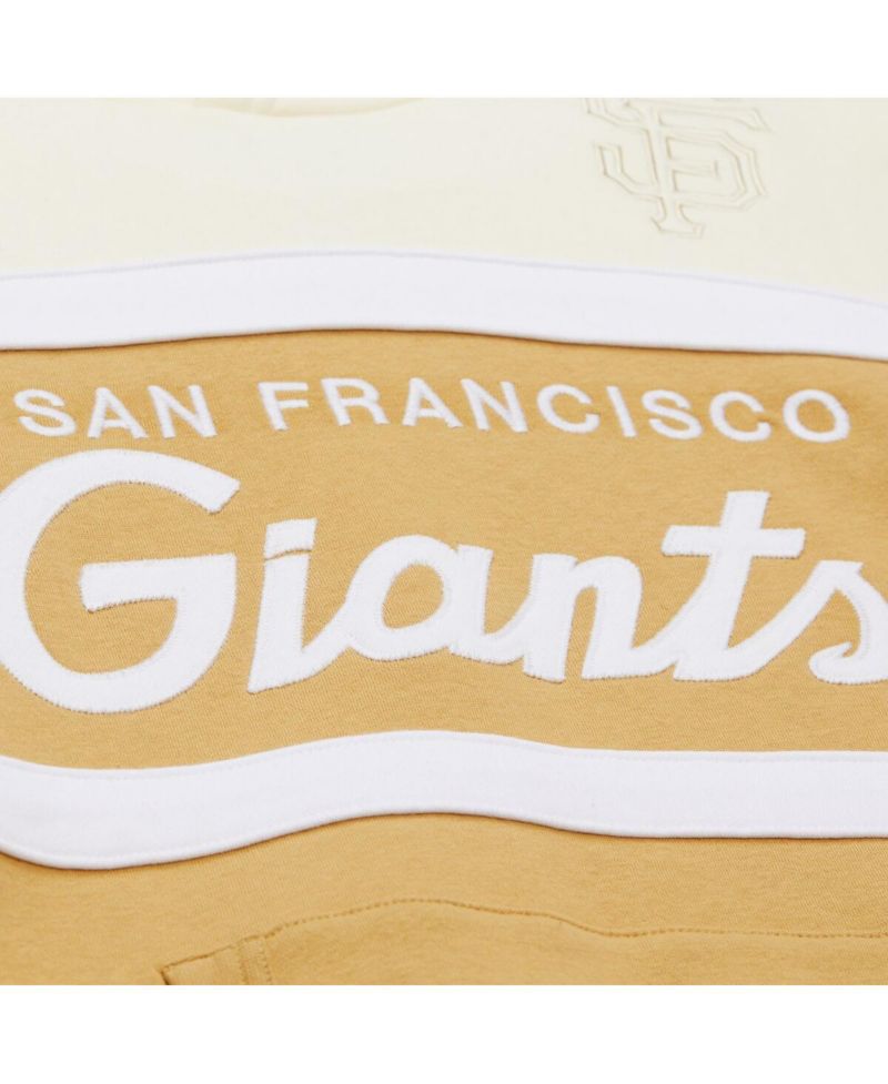 Men's Tan/Cream San Francisco Giants Head Coach Pullover Hoodie