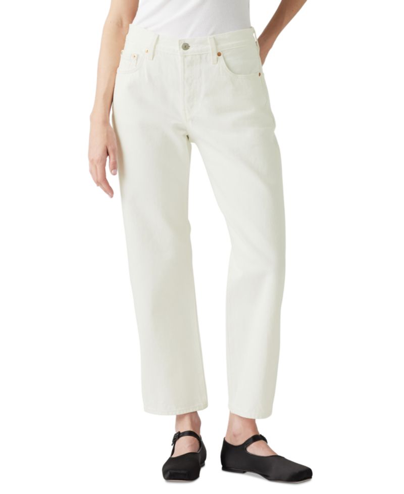 Premium Women's 501 90's Ankle Mid-Rise Straight-Fit Jeans