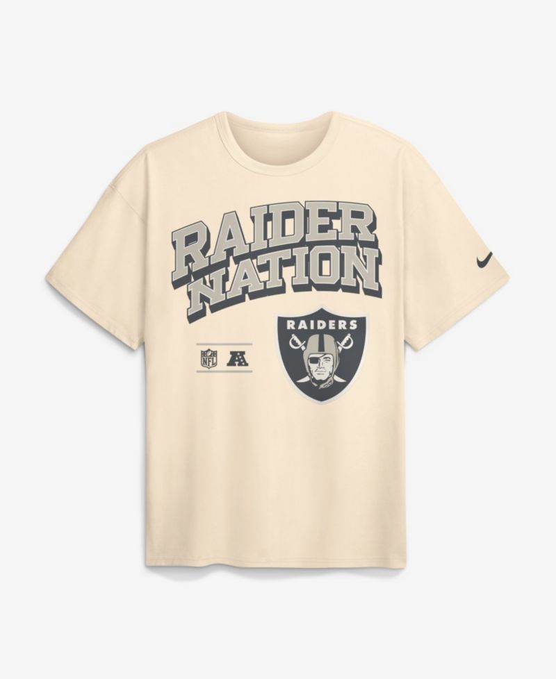 Men's Las Vegas Raiders Max90 Vintage Relaxed-Fit Heavyweight-Cotton T-Shirt