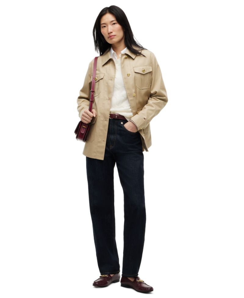 Women's Collared Utility Field Jacket