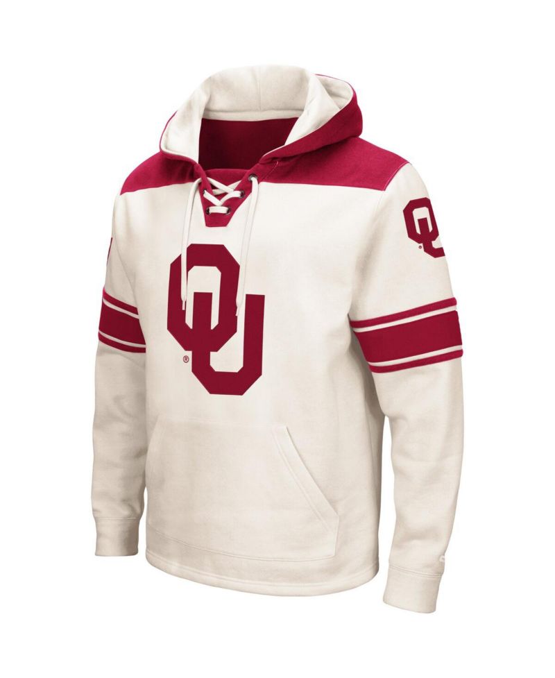 Men's Oklahoma Sooners 2.0 Lace-Up Pullover Hoodie