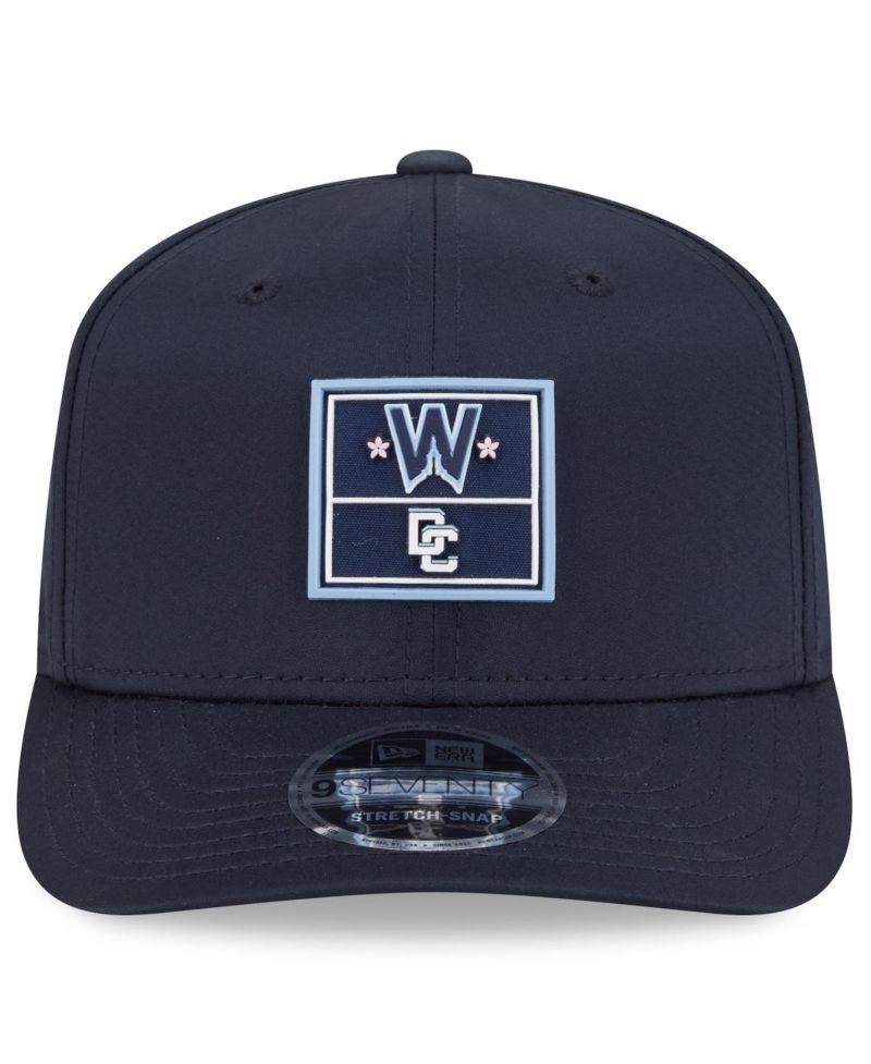 Men's Navy Washington Nationals 2025 City Connect 9SEVENTY Adjustable Hat