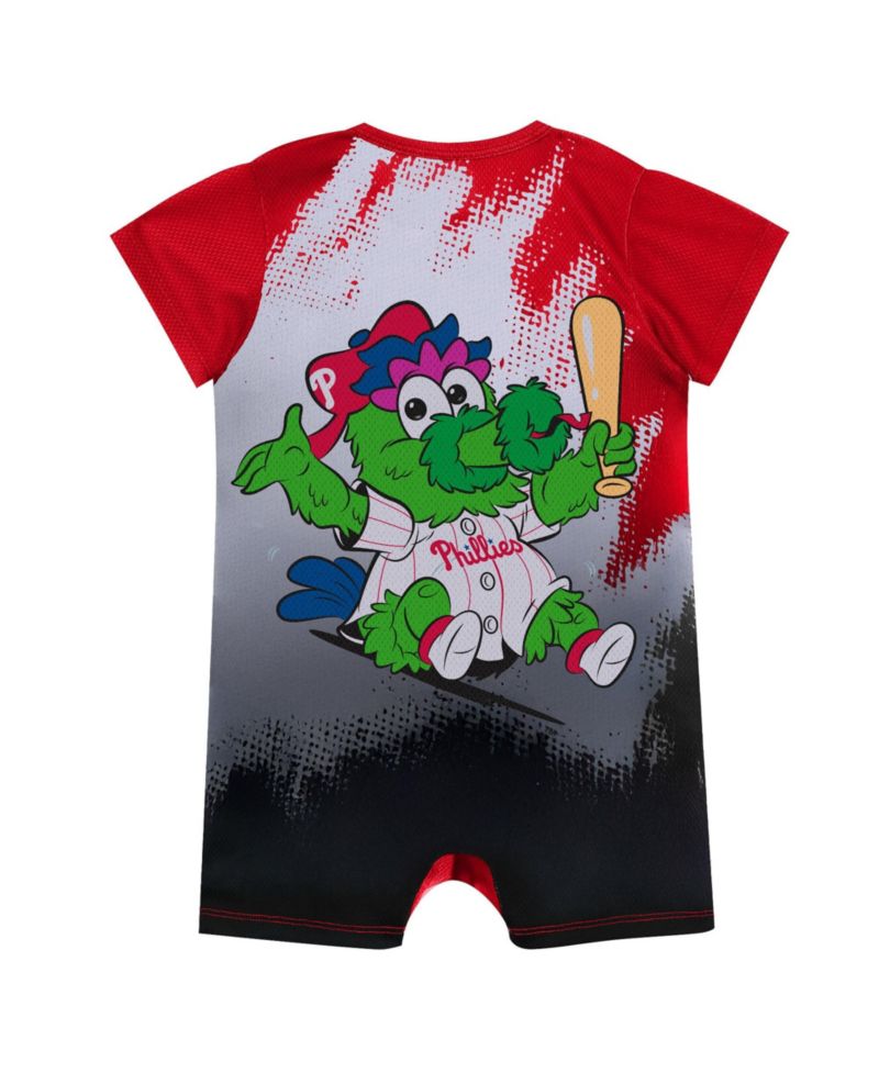 Baby Philadelphia Phillies Mascot Short-Sleeve Bodysuit