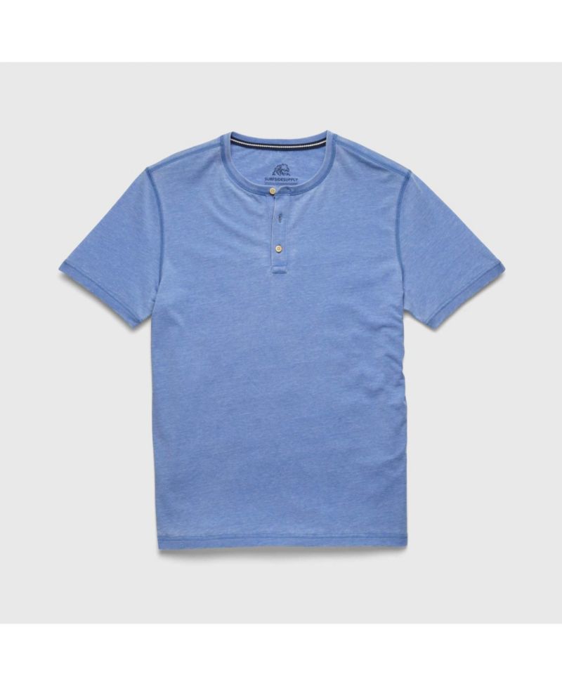 Men's Sean Burnout Henley T-Shirts