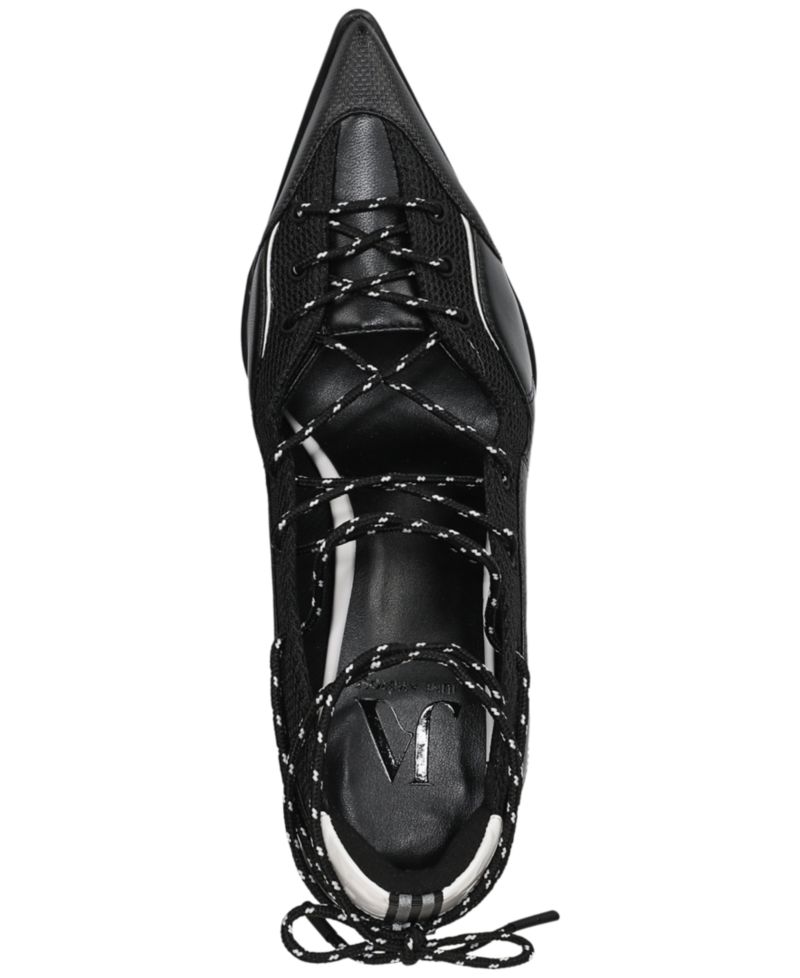 x June Ambrose Women's Zyra Lace-Up Sneaker Pumps