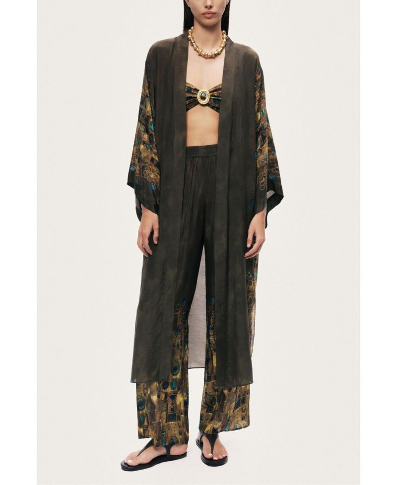 Women's Printed Straight Leg Pants