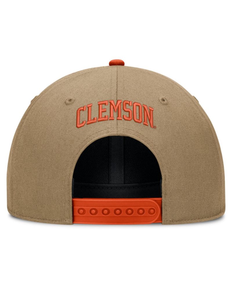 Men's and Women's Beige/Orange Clemson Tigers Primetime Rise Dri-FIT Adjustable Hat