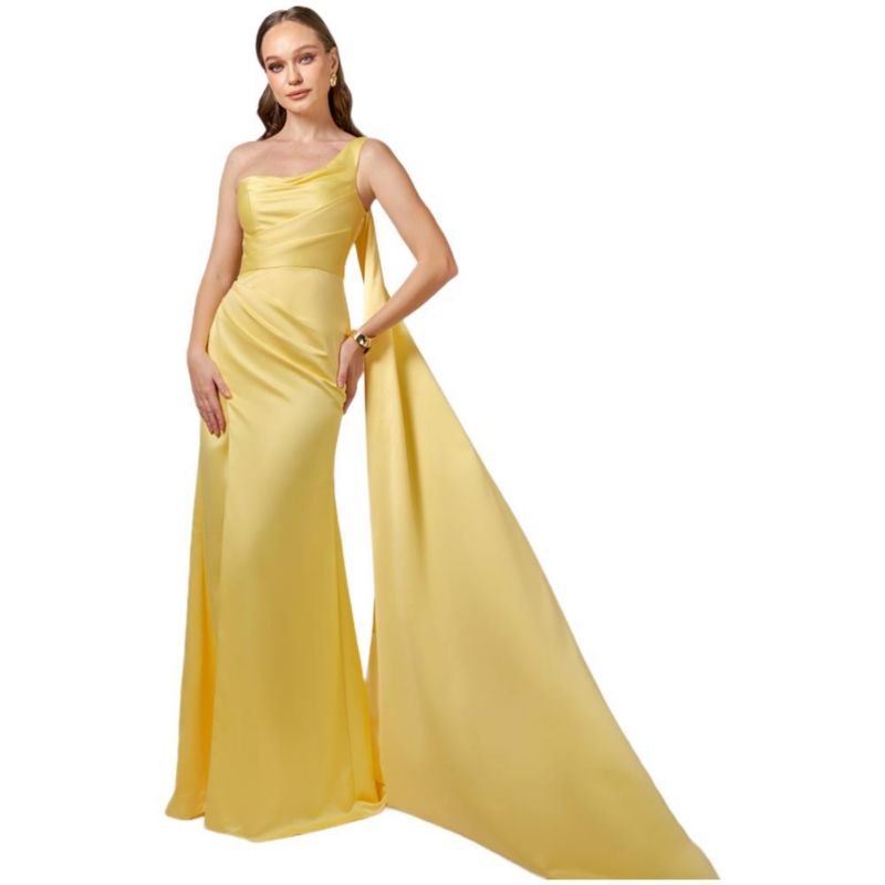 Women's Davina One Shoulder Gown