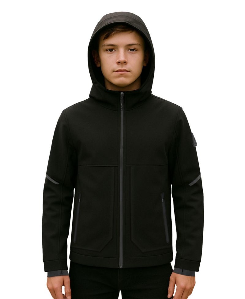 Boys Kids' S -XL Tofino Junior Fleece Lined Softshell Windbreaker