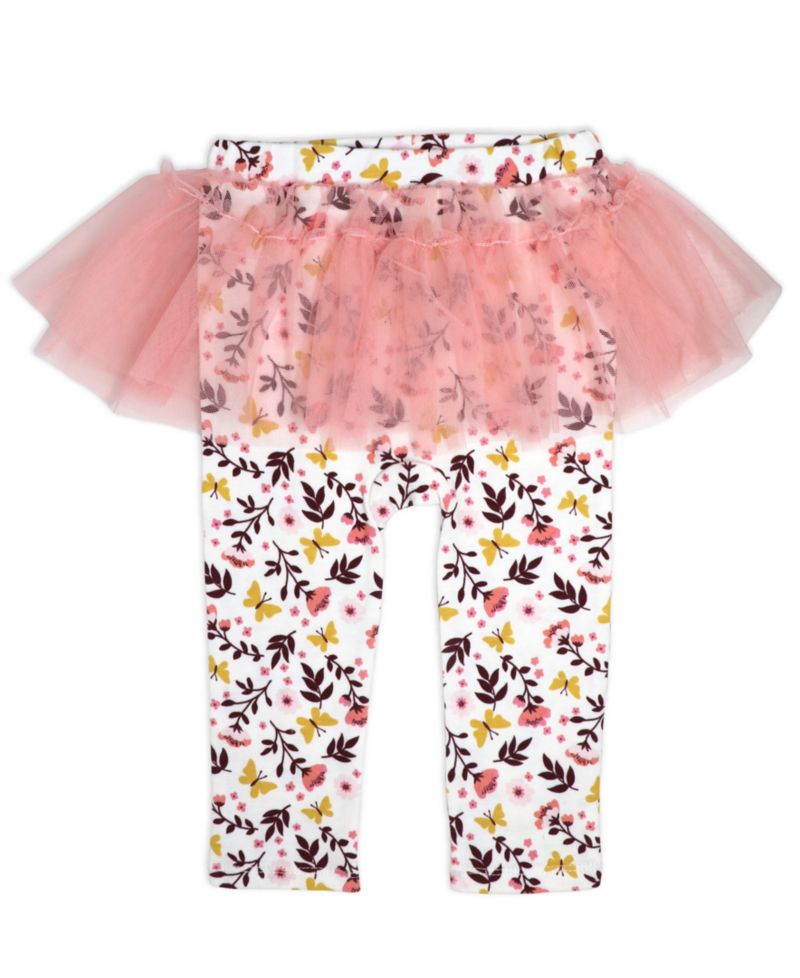 Baby Girls' Short-Sleeve Bodysuit, Pant and Headband, 3-Piece Set