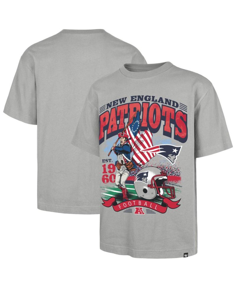 Men's Gray New England Patriots Regional Foundation T-Shirt