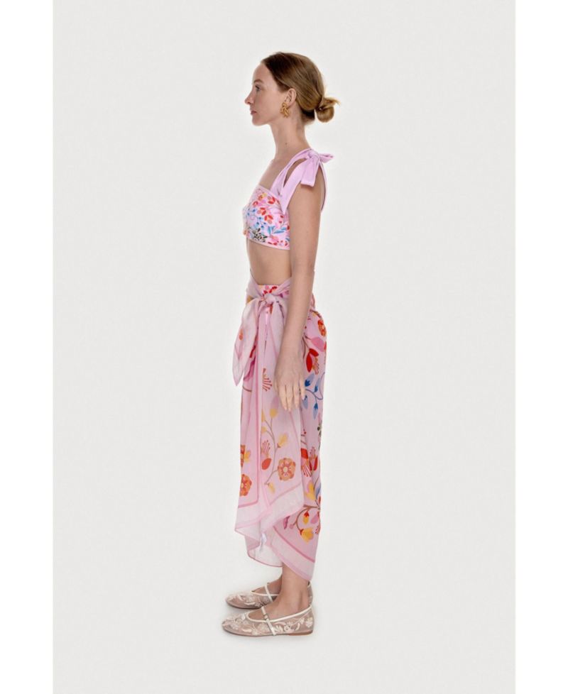 Women's Beach Sarong Wrap - Pink Imagination