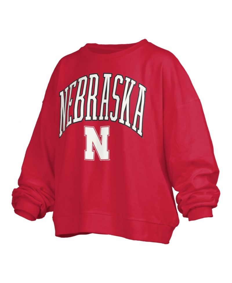 Plus Size Nebraska Huskers Nelson Janise Graphic Sweatshirt