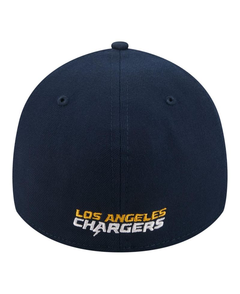 Men's Navy Los Angeles Chargers Core Team 39THIRTY Flex Hat