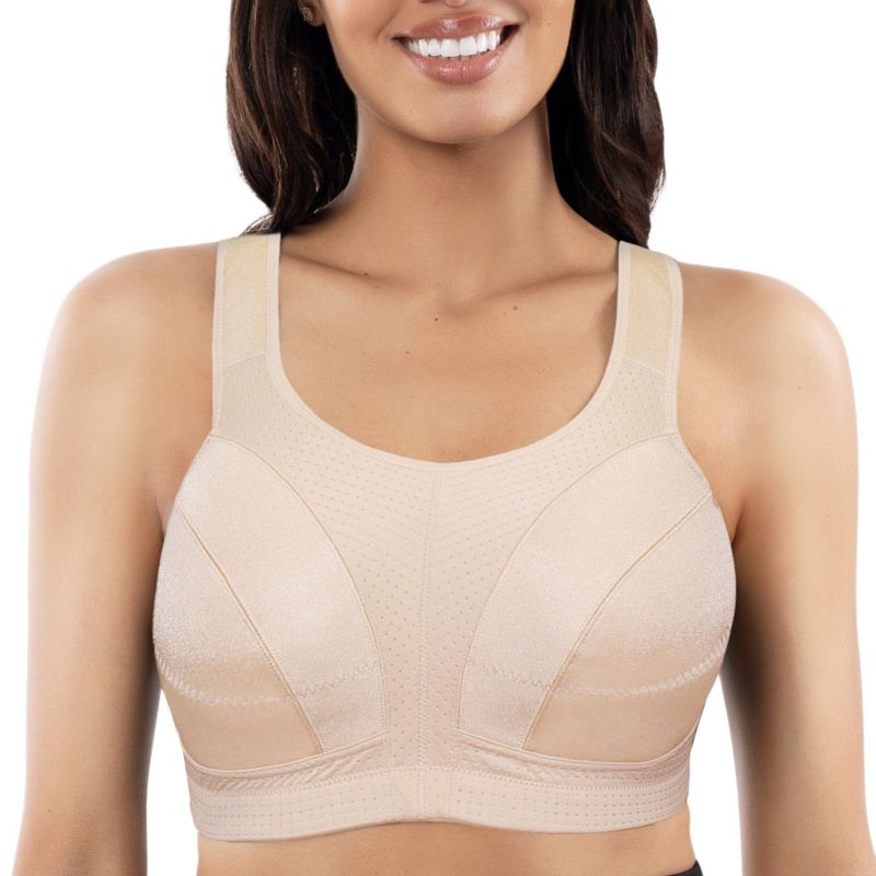 Women's Active Full Bust Unlined Sports Bra - Bare, 30D