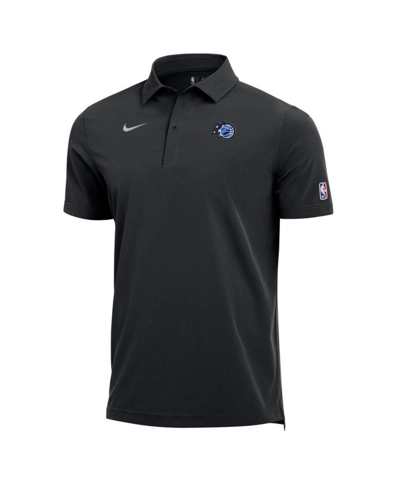 Men's Black Orlando Magic 2025/26 Authentic Dri-FIT Coaches Polo Shirt