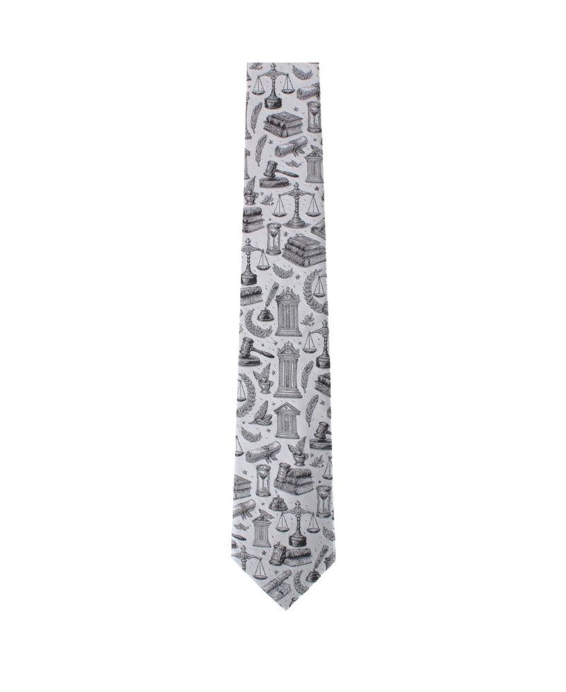 Men's Esquire Law Silk Novelty Necktie