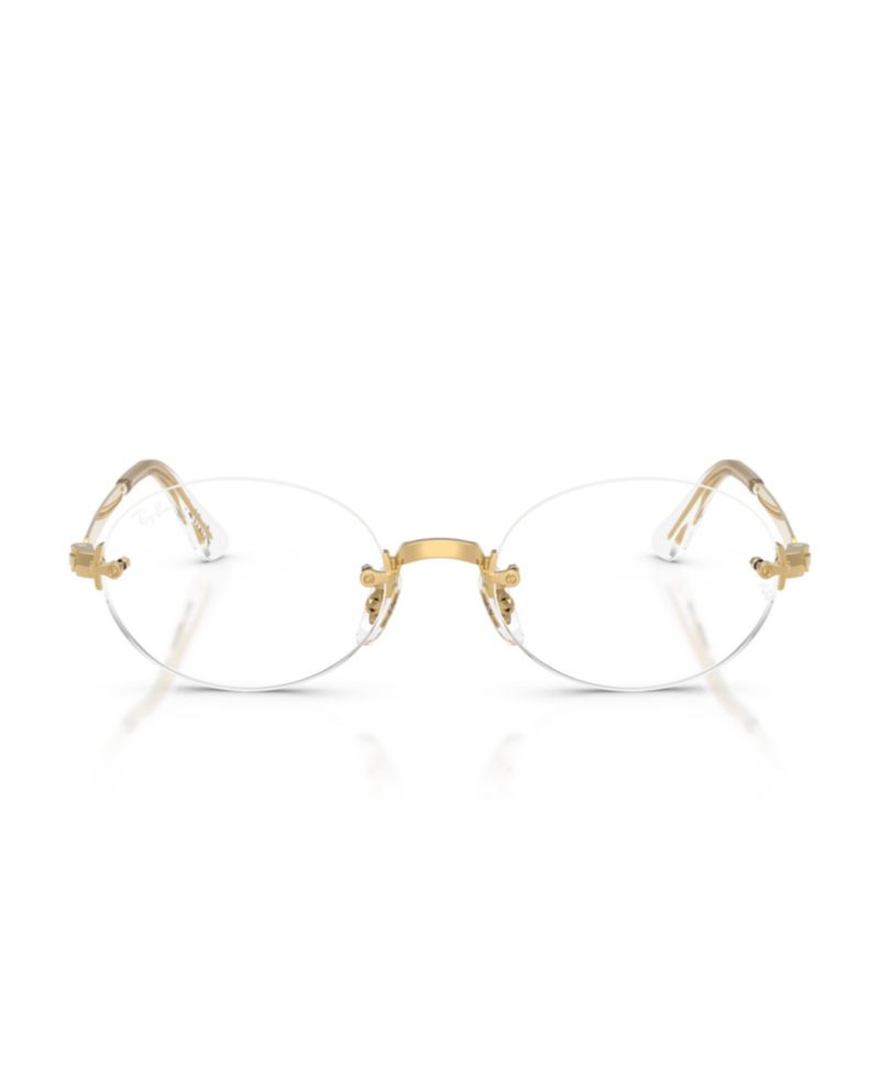 Unisex Oval Metal RB3929V Optics By A$AP Rocky Eyeglasses
