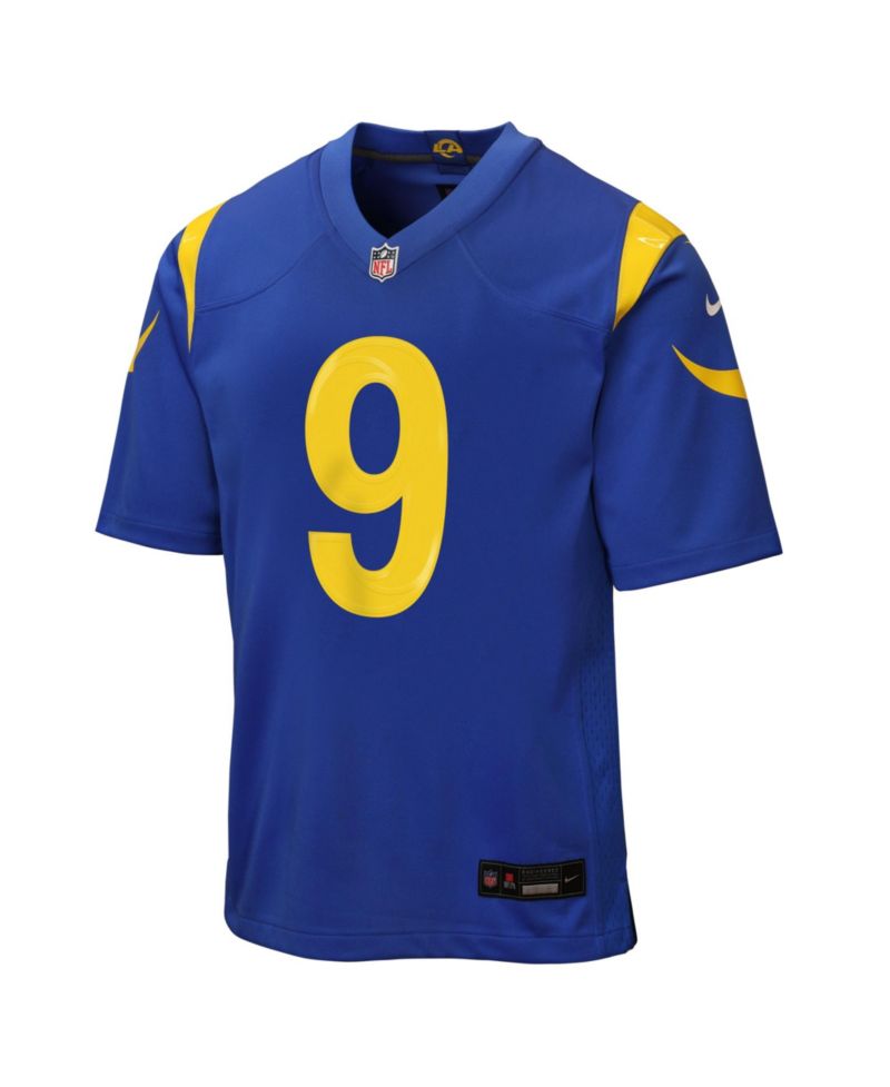 Big Boys and Girls Matthew Stafford Royal Los Angeles Rams Team Game Jersey