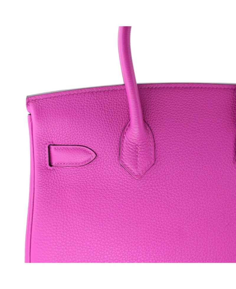 Birkin 30 Handbag Pink Togo with Palladium Hardware