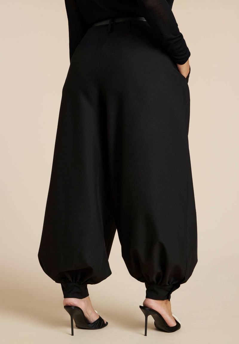 Women's Balloon Trouser With Pleats