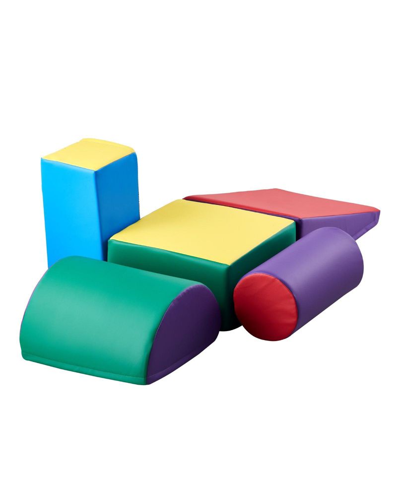 Soft-Play Foam Climbing Blocks, 5-Piece Set