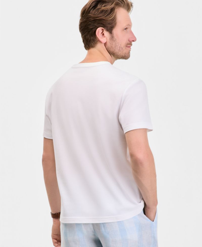 Men's Short-Sleeve Pique T-Shirt