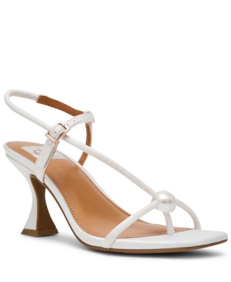 Women's Arria Pearl Strappy Dome-Stud Dress Sandals