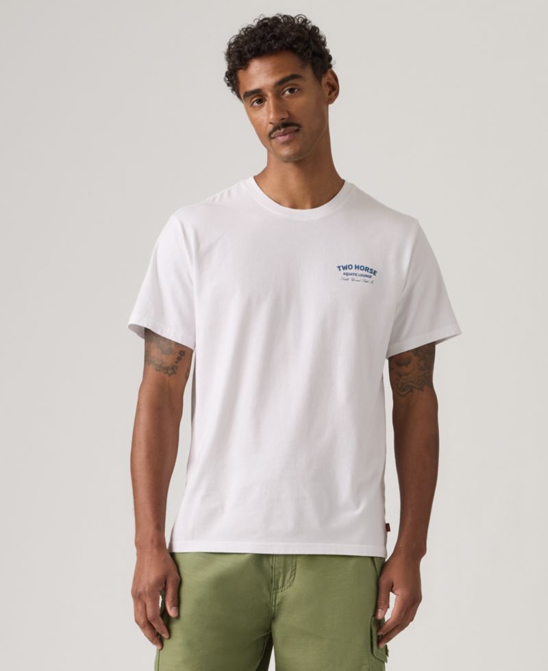 Men's Relaxed-Fit Logo Graphic T-Shirt