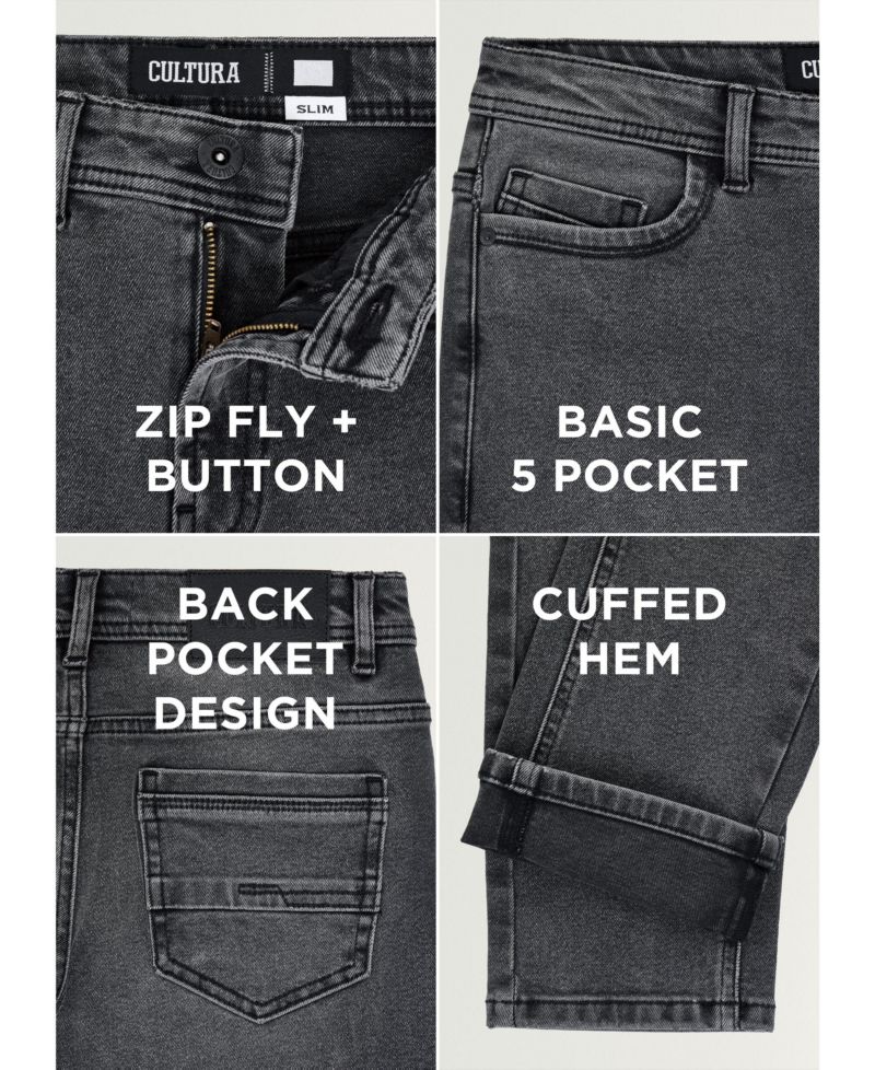 Big Boys Comfort Stretch Jeans 8 - 20
