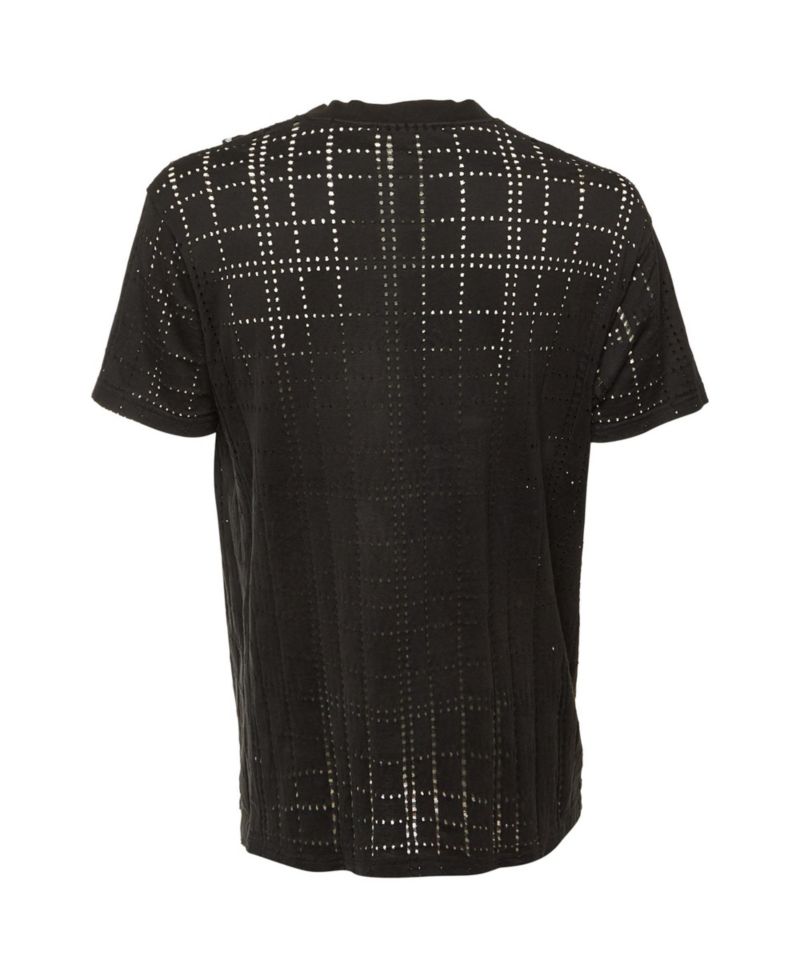 Women's Perforated Grid Logo T-Shirt